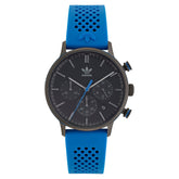 Adidas Blue Rubber Watch -   -  Adidas.